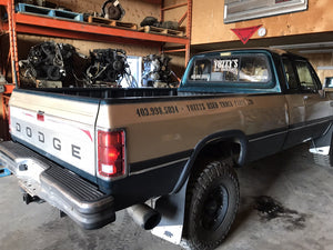 HOOD HINGES 1994-2002 DODGE RAM 1500 2500 3500 TRUCKS 2ND GEN GREY