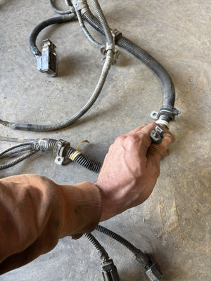 2000 Early 2001 DODGE RAM 2500 3500 CUMMINS 24V ENGINE HARNESS With Cranksensor