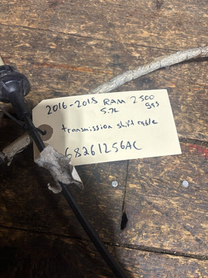 2016 2017 2018 RAM Mopar 68261256AC Transmission Gearshift SHIFTER Control Cable