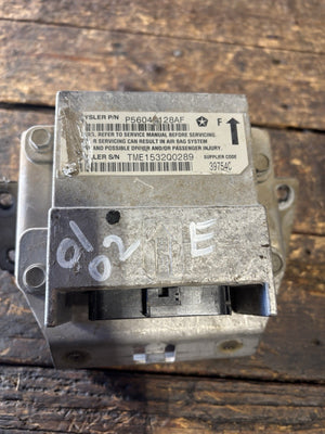 2000 2001 2002 DODGE RAM SRS AB SAFETY RESTRAINT CONTROL MODULE 56043128AF