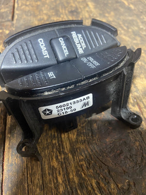 1998 - 2002 DODGE RAM 1500 2500 3500 CRUISE SWITCH BUTTONS 56021332AB 56021333AB