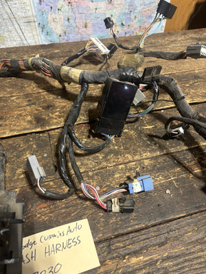 1994 DODGE RAM 2500 3500 CUMMINS DASH WIRING HARNESS AUTO Or MANUAL PN 56017030