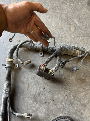 2000 Early 2001 DODGE RAM 2500 3500 CUMMINS 24V ENGINE HARNESS With Cranksensor
