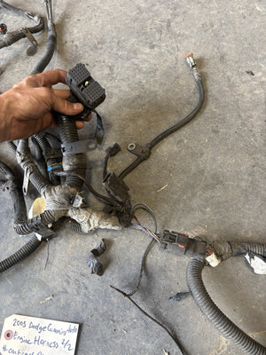 2003 DODGE RAM 2500 3500 5.9L CUMMINS AUTOMATIC ENGINE HARNESS