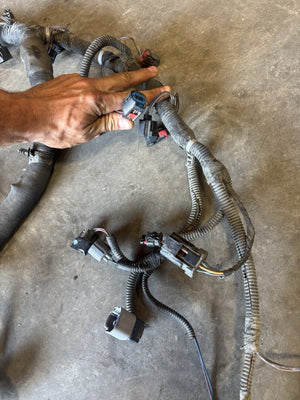 2008 DODGE RAM 1500 5.7L HEMI AUTOMATIC COMPLETE ENGINE HARNESS 04801590AE