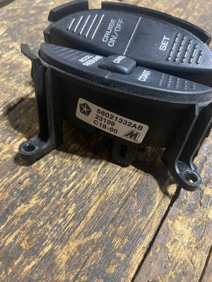 1998 - 2002 DODGE RAM 1500 2500 3500 CRUISE SWITCH BUTTONS 56021332AB 56021333AB