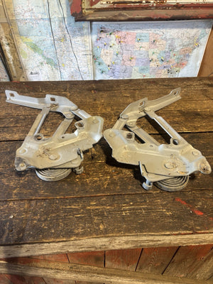 HOOD HINGES 1994-2002 DODGE RAM 1500 2500 3500 TRUCKS 2ND GEN GREY