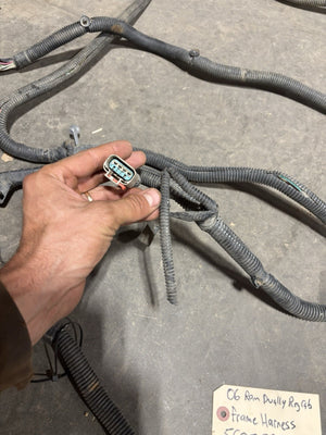 2006 2007 DODGE RAM 3500 REG CAB DUALLY FRAME WIRING HARNESS 56055260AC