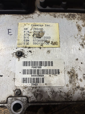 2004 Dodge Ram CUMMINS Diesel ECM ECU PCM ENGINE CONTROL MODULE 3957300