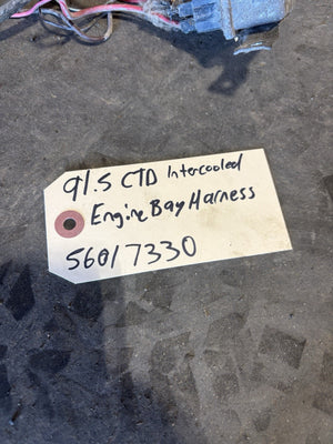 1991 .5 DODGE RAM 250 350 Intercooled CUMMINS ENGINE BAY WIRING HARNESS 56017330