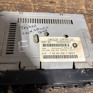 1994 - 2002 DODGE RAM 1500 2500 3500 OEM RADIO TAPE CASSETTE PLAYER P04858556