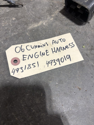 2006 2007 DODGE RAM 5.9L CUMMINS FULL ENGINE WIRING HARNESS 4931851 4939019