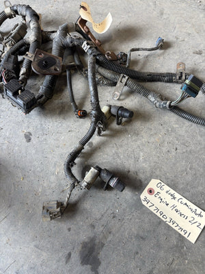 2006 DODGE RAM 2500 3500 5.9L CUMMINS AUTOMATIC ENGINE HARNESS 3977191, 3977190