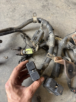 2006 DODGE RAM 2500 3500 5.9L CUMMINS AUTOMATIC ENGINE HARNESS 3977191, 3977190