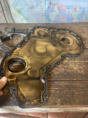 OEM 1989 - 1993 1ST GEN DODGE 5.9L 12V CUMMINS TIMING CASE COVER 3918872 3905203