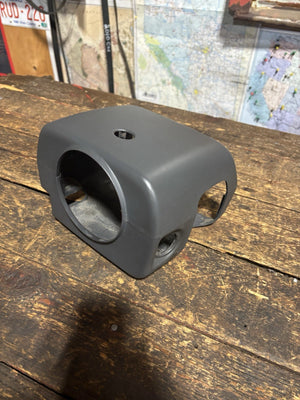 2003 - 2009 3rd Gen DODGE RAM GREY PLASTIC STEERING COLUMN COVER SURROUND AUTO