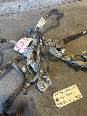 2004 .5 2005 DODGE RAM CUMMINS 6SPD MANUAL FULL ENGINE HARNESS 3969689 3969688