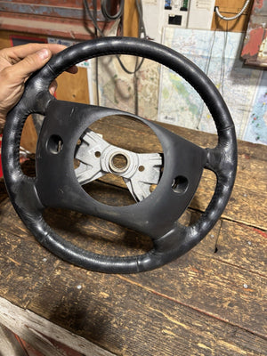 OEM 2ND GEN 1998 - 2002 DODGE RAM 2500 3500 STEERING WHEEL NICE SHAPE
