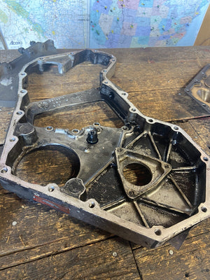 OEM 1989 - 1993 1ST GEN DODGE 5.9L 12V CUMMINS TIMING CASE COVER 3918872 3905203