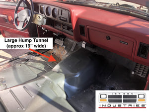 1981-1985 Dodge Crew Cab Factory Correct Carpet (Big Hump)