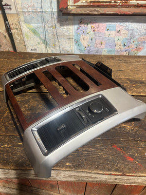 2010 2011 2012 DODGE RAM LARAMIE CENTER DASH BEZEL CONSOLE RADIO SURROUND