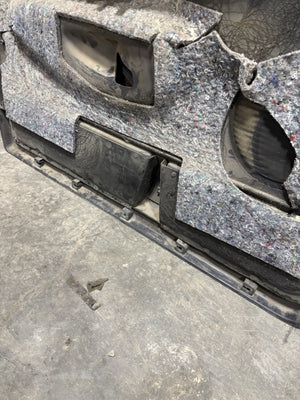 1998 - 2002 2ND GEN DODGE RAM LARAMIE WOODGRAIN AGATE DARK GREY DOOR PANEL SET