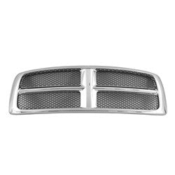 2003 - 2005 DODGE RAM CHROME GRILL BLACK INSERTS