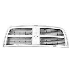 NEW 2010 - 2012 RAM 2500 3500 CHROME GRILL WITH BLACK INSERTS