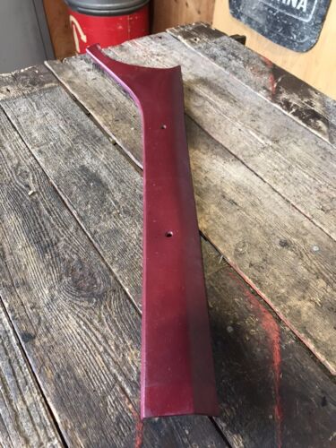 1989-1993 DODGE RAM PASSENGER RIGHT SIDE RED A PILLAR TRIM 4168238