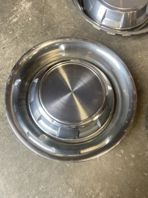 OEM 1989-1993  Hub Cap & Ring Set  1st Gen Dodge Ram 250 Cummins