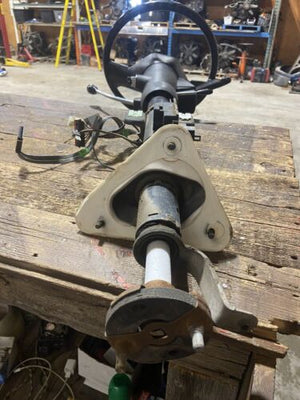 1990 DODGE RAM 250 350 CUMMINS STEERING COLUMN AUTOMATIC TILT CRUISE TWO WHEELDR