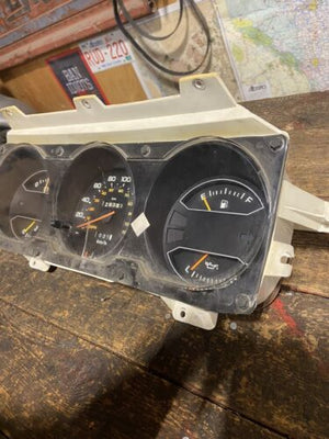 1987 1988 1989 DODGE RAM 150 250 INSTRUMENT GAUGE CLUSTER PN 4075149