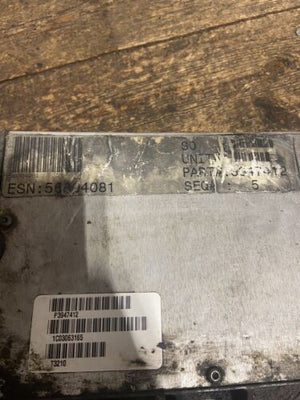 2001 DODGE RAM 2500 3500 CUMMINS ECM ECU COMPUTER ENGINE CONTROL MODULE 3947412