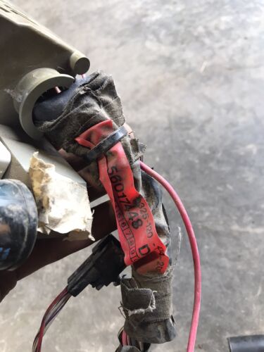 1992 1993 DODGE RAM 250 350 CTD DASH WIRING HARNESS NO AC CRANK WINDOW 56017448