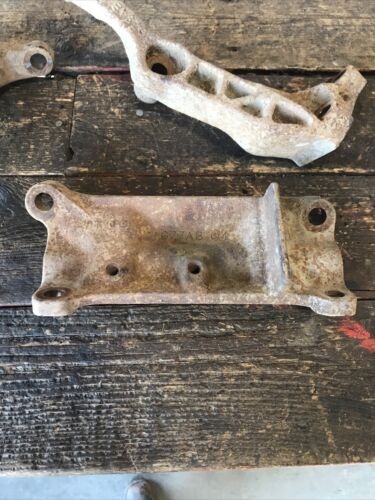 2007-2012 DODGE RAM 2500 3500 6.7L CUMMINS ENGINE TO ADAPTER PLATE BRACKETS SET