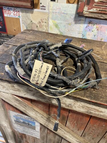 1990 - 1993 DODGE RAM 250 350 CUMMINS CHASSIS FRAME PARTS HARNESS SNIPPED SPOTS