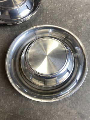 OEM 1989-1993  Hub Cap & Ring Set  1st Gen Dodge Ram 250 Cummins