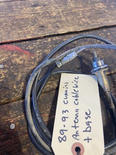 1989 - 1993 DODGE RAM 1ST GEN 150 250 350 ANTENNA RADIO CABLE &amp; BASE