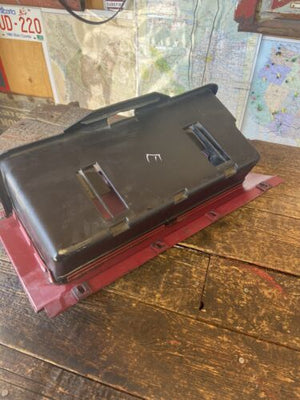 1989 - 1993 DODGE RAM 150 250 350 1ST GEN RED GLOVE BOX GLOVEBOX