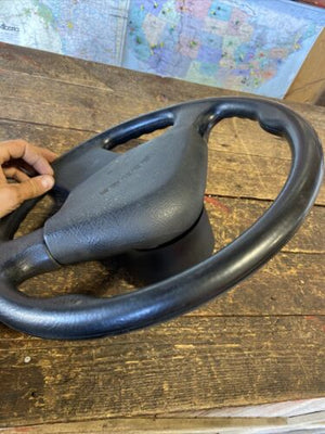 OEM 1992 1993 DODGE RAM 250 350 CUMMINS STEERING WHEEL & HORN PAD