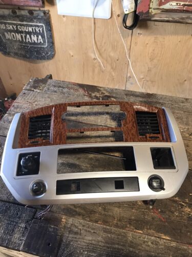 2006-2009 DODGE RAM LARAMIE TRUCKS CENTER CONSOLE RADIO BEZEL SURROUND