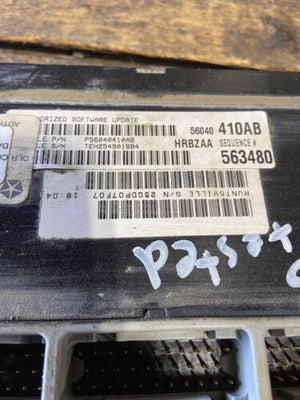 2000 DODGE RAM 1500 2500 5.9L V8 POWERTRAIN CONTROL  PCM ECM COMPUTER 56040410AB