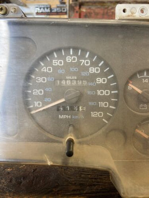 1994 - 1997 DODGE RAM 2500 3500 CUMMINS INSTRUMENT GAUGE CLUSTER 146,395 MILES