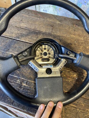 OEM 1992 1993 DODGE RAM 250 350 CUMMINS STEERING WHEEL & HORN PAD