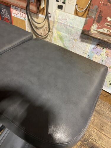 1992 1993 DODGE RAM 250 350 EXTENDED CAB GREY REAR SEATS &amp; REAR SEAT BELT SET