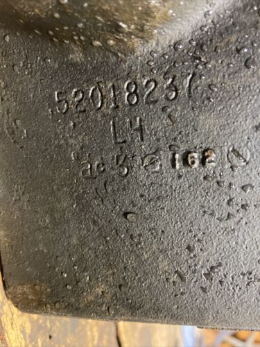 1994-1998 DODGE RAM 2500 3500 12V CUMMINS DRIVER SIDE LH MOTOR MOUNT 52018237