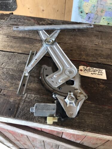 2003-2009 DODGE RAM 1500 2500 3500 PASSENGER REAR WINDOW MOTOR ASSEMBLY &amp; GUTS