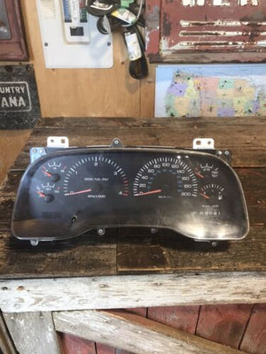 2000 DODGE RAM 2500 3500 24V CUMMINS INSTRUMENT GAUGE CLUSTER 370KMS 56045685AB