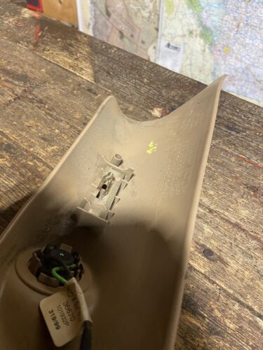 1998 - 2002 DODGE RAM 2500 3500 TAN BEIGE BROWN A PILLAR TRIM WITH SPEAKER OEM