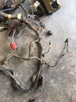 1992 1993 DODGE RAM 250 350 CTD DASH WIRING HARNESS NO AC CRANK WINDOW 56017448